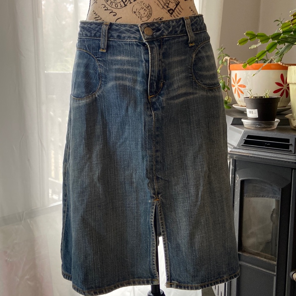 Super comfy denim skirt